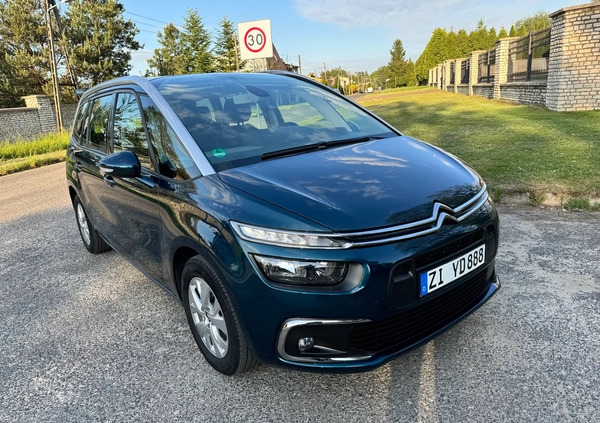Citroen C4 SpaceTourer cena 55500 przebieg: 144000, rok produkcji 2019 z Bodzentyn małe 301